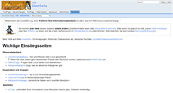 Desktop Screenshot of linuxwiki.de