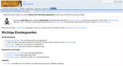 Desktop Screenshot of linuxwiki.org
